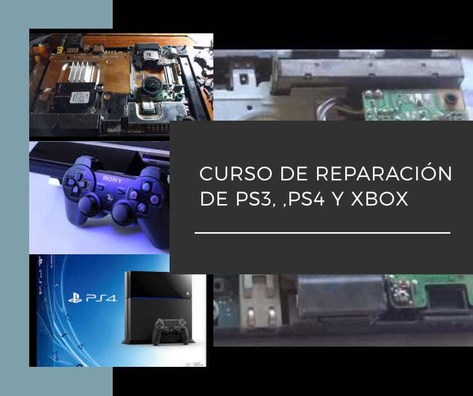 CURSO DE REPARACION DE PS3,PS4 Y XBOX
