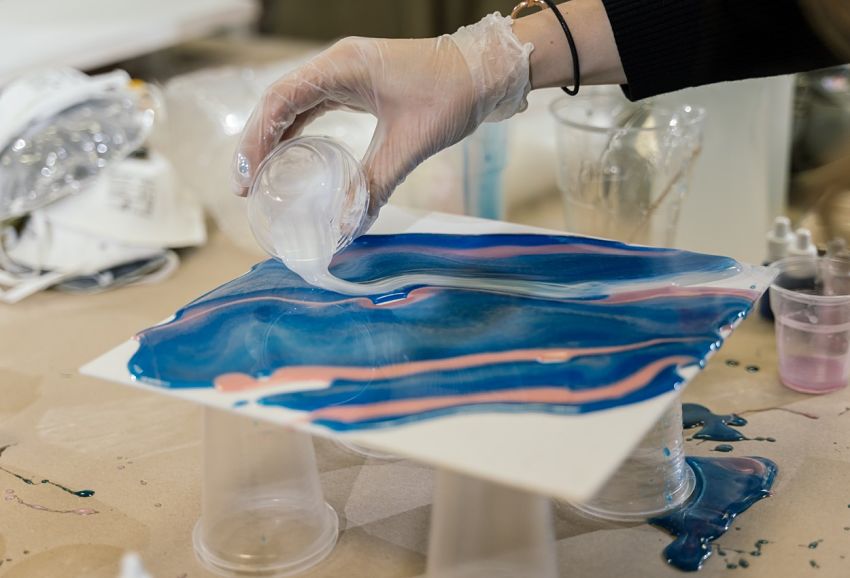 Cuadros con Resina Epoxica